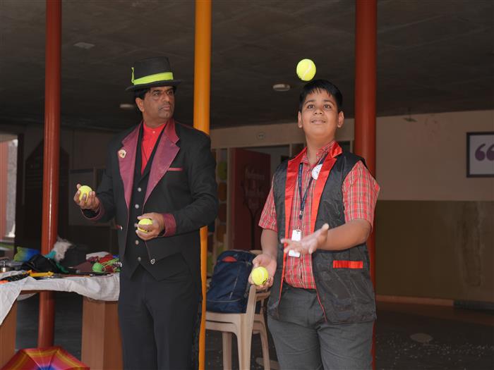 Magic show on Children's Day celebration
