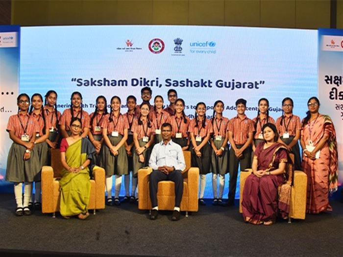 AVMA Celebrated International girl child day with Gujarat Govt and UNICEF